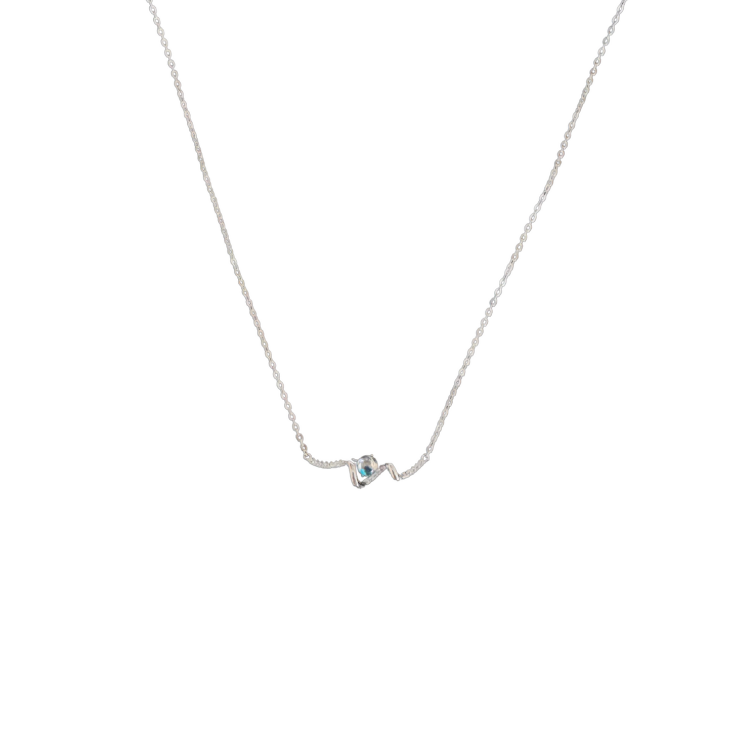 Ocean Blue Larimar Necklace