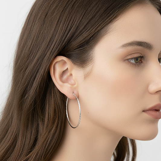 Cher Large Hoop Earrings