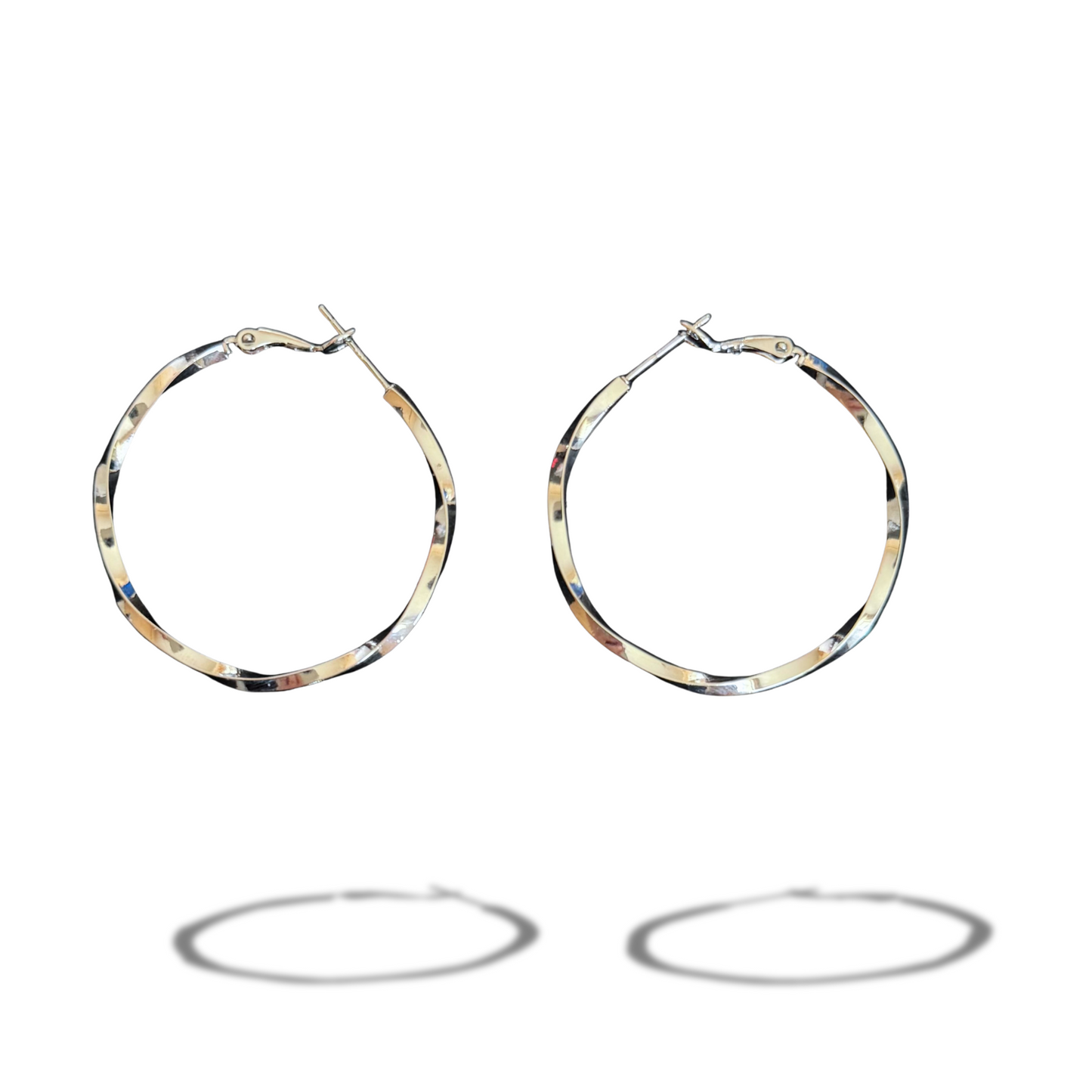 Casual Hoops Sterling Silver