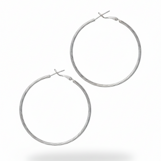 Cher Large Hoop Earrings